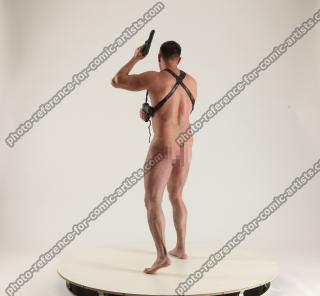 2020 01 MICHAEL NAKED MAN DIFFERENT POSES WITH GUN 2…